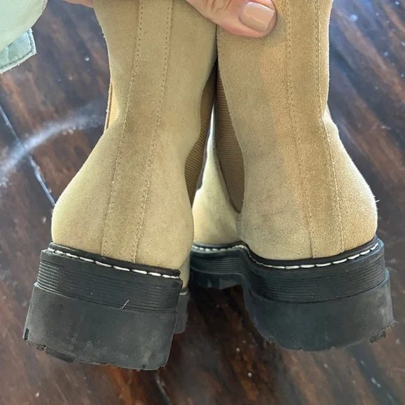 Marc Fisher Tan Ankle Boots - Picture 4 of 8